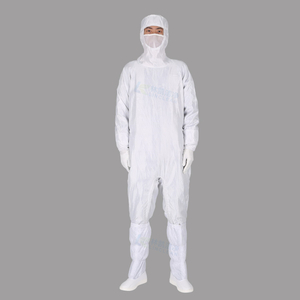 Waschbare Arbeitskleidung, antistatischer Overall mit Kapuze, ESD-Uniform 