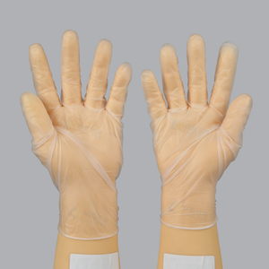 Autoklavierbare, dünne PCB-Reinraum-PVC-Handschuhe