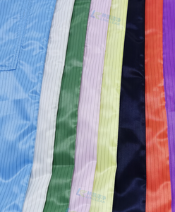 Verschiedene Farben Industrie 2 % antistatisches ESD 98 % Polyester-Uniformgewebe