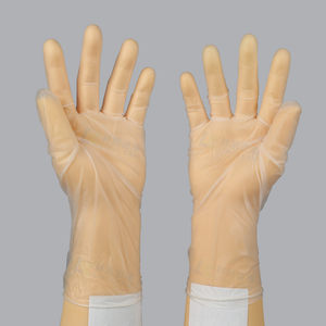Mittelweiche Einweg-Reinraum-PVC-Handschuhe
